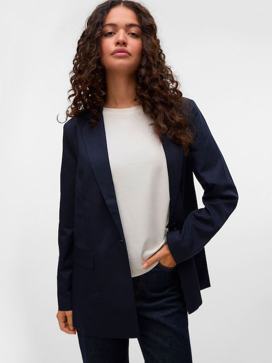 Vero Moda Nila Γυναικείο Σακάκι Navy