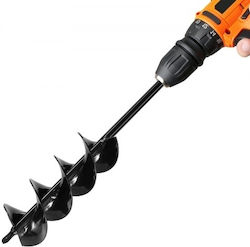 Vevor Auger Drill Bit 3.15 X 16.1 In Earth Spiral Post Hole Digger Planter Tool Vevor Auger Drill Bit 3.15 X 16.1 In Earth Spiral Post Hole Digger Planter Tool