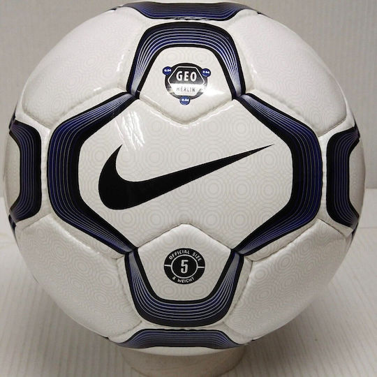 Nike Geo Merlin Vapour L FA Premier League 2000/01 Soccer Ball White