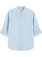 Kids Shirt Long Sleeve Blue