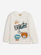 Kids' Shirt Long Sleeve Ecru