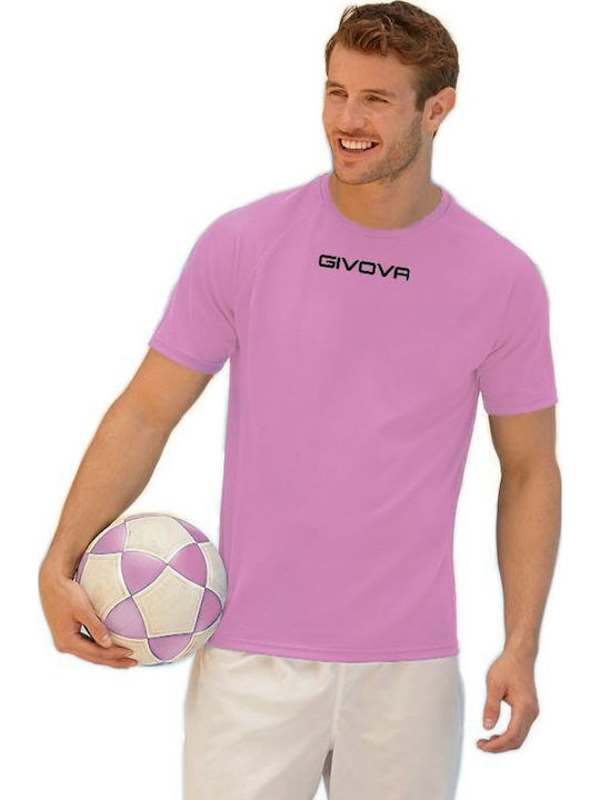 Givova Sportliches T-Shirt Braun