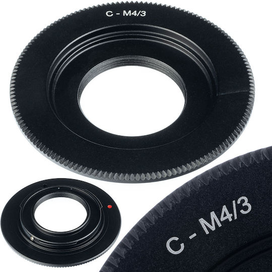 C-Mount Adapter Micro 4/3 C M4/3 Olympus Panasonic Geräte