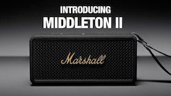 Marshall Middleton II Bluetooth 30W up to 5 hours Black