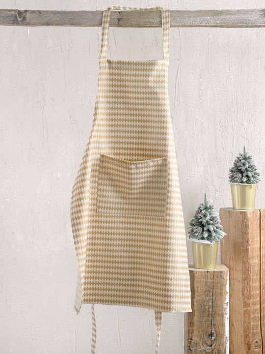 Rythmos Romvos Apron Beige 85x60cm