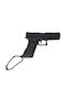 Glock G17 Pistol Miniatură Breloc Negru