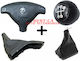 Gear Schaltknopf + Schaltknaufabdeckung + Handbremseabdeckung + Airbagabdeckung Für Opel Astra G 1998-2004