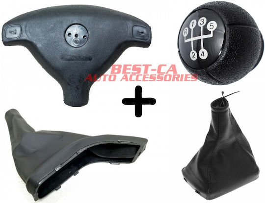 Gear Schaltknopf + Schaltknaufabdeckung + Handbremseabdeckung + Airbagabdeckung Für Opel Astra G 1998-2004