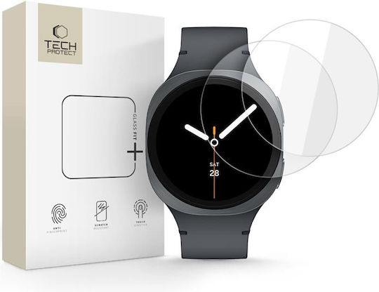 Glass Fit+ Gehärtetes Glas Für Galaxy Watch 8 / 9 44 mm 2 Stück