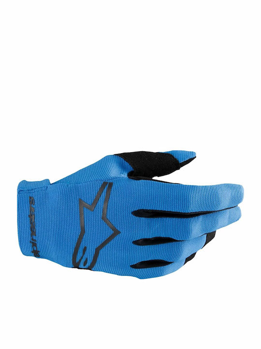 Alpinestars Radar Ανδρικά Γάντια Μηχανής Μπλε