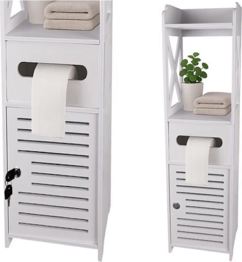 Ruhhy Bathroom Cabinet L80xW20xH21cm Natural