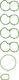 Gasket Set Intake Manifold Victor Reinz 11-40692-01