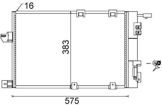 Mahle Car Air Condition Radiator