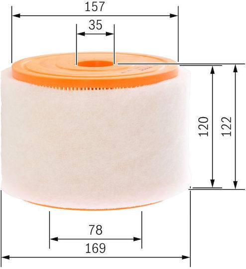 Bosch Air Filter F 026 400 289