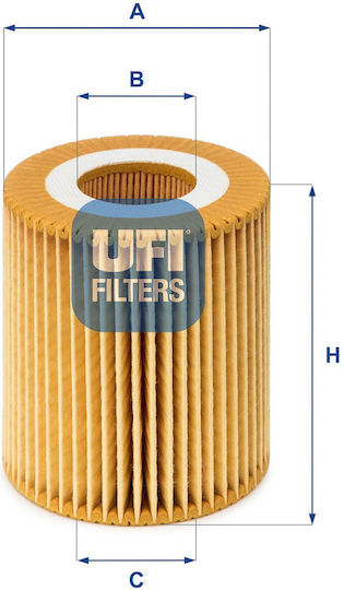 Ufi Oil Filter 25.028.00