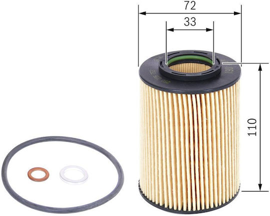 Bosch Autoölfilter F 026 407 061
