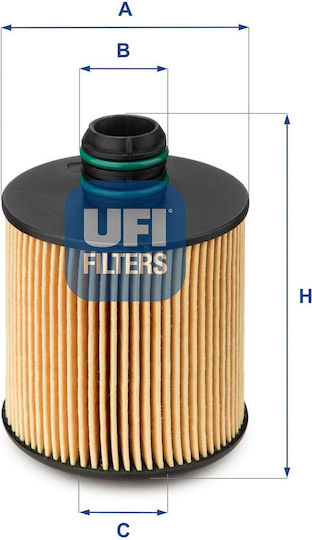 Filtru de Ulei Ufi 25.083.00