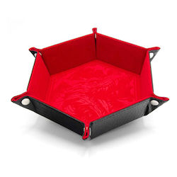 Critstones Folding Dice Tray Dragon Skin Edition Red Critstones Folding Dice Tray Dragon Skin Edition Red