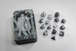 Character Class Classic RPG Dice Set Fighter 15