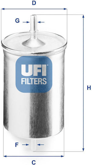 Ufi Fuel Filter 31.718.00
