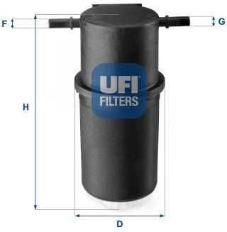 Ufi Fuel Filter 24.144.00