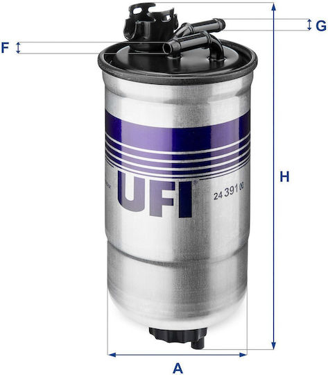 Ufi Fuel Filter 24.391.00