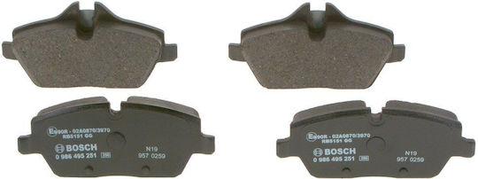 Set Plăcuțe de Frână Bosch Disc Frână 0 986 495 251