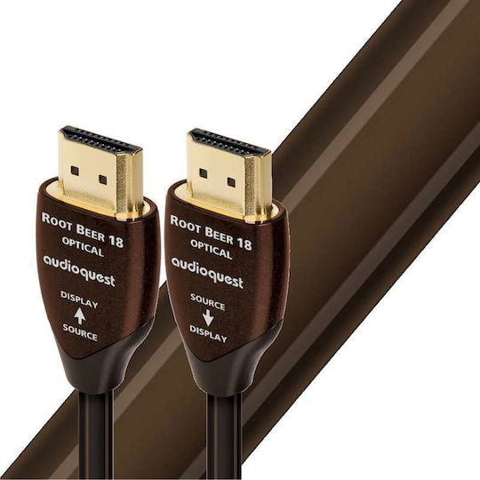 Audioquest Cable HDMI male - HDMI male 20m Μαύρο