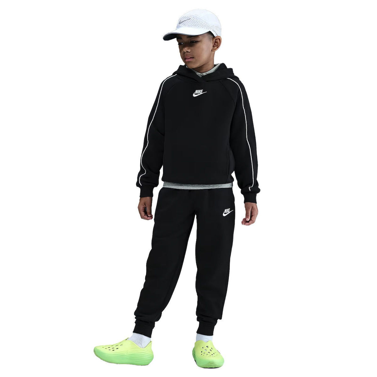 Tracksuit Nike Mini Swoosh Oversized Black Sweatpants Nike Mini