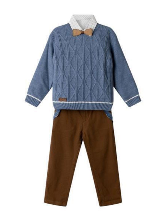Hashtag Kids Set with Light Blue Pants 3 Pieces