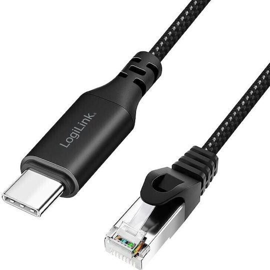 LogiLink Converter USB-C male to RJ-45 male 1pcs CU0413
