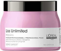 L'Oréal Professionnel Serie Expert Liss Unlimited Mască de Păr 500ml L'Oréal Professionnel Serie Expert Liss Unlimited Mască de Păr 500ml