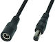 Mpl-Kabel Posdc-y-ps25-0.5 Weiblicher Stecker 2,5x5,5x10 Mm-αρς Buchse 2.5/5.5 M=500mm