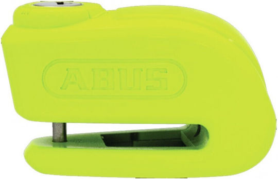 Abus 350 Trigger Motorcycle Disc Brake Lock with Alarm & 5mm Pin in Yellow