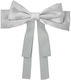 Διπλός Ribbon Φιόγκος Clip Γκρι