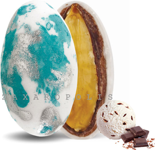 Zaxaropolis Шарени Бадеми My Choco във Форма Класически с Вкус Stracciatella Тюркоазен 1000гр