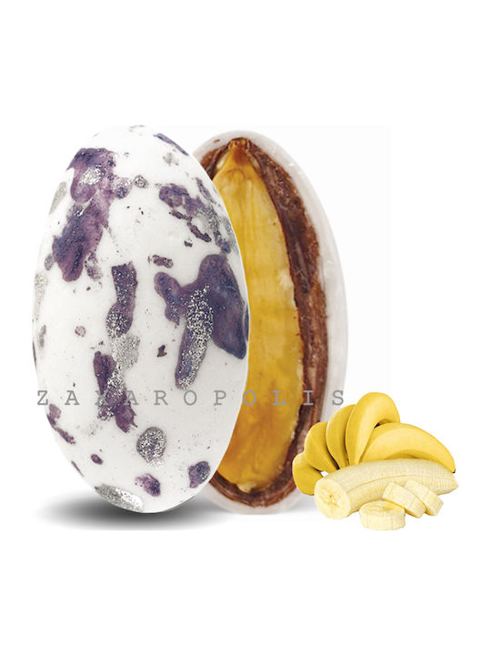 Zaxaropolis Κουφέτα de Migdale My Choco în Formă Clasic cu Aromă de Banană Violet 1000gr