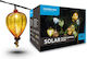 Modee Lighting Set of 6 Hanging Solar Lights Garland with Warm White Light 2700K IP44