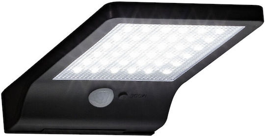 Modee Lighting Set of 16 Wall Solar Lights 300lm Cold White 6000K with Motion Sensor and Photocell IP44