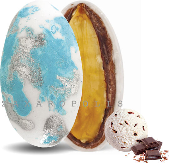 Zaxaropolis My Choco in Form von Standard mit Geschmack von Stracciatella Hellblau 1000gr