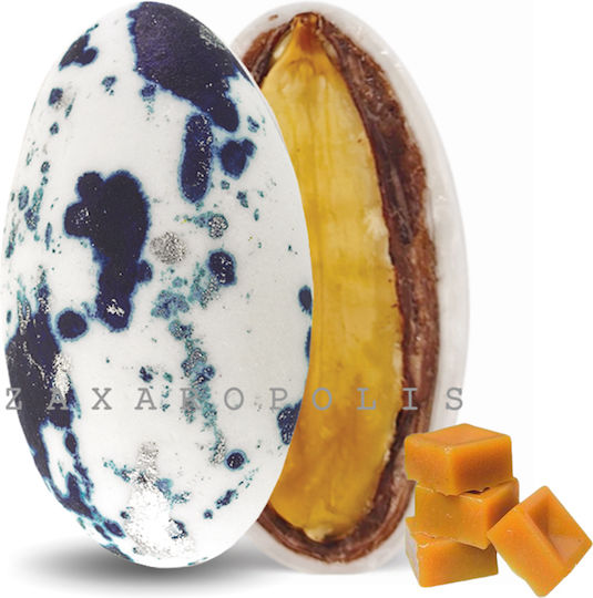 Zaxaropolis Κουφέτα de Migdale My Choco în Formă Clasic cu Aromă de Caramel Albastru marin 1000gr