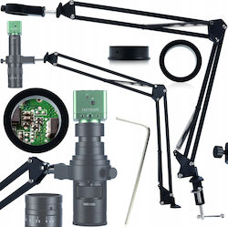 Microscope Arm M42 50 Mm Odm-100x 100x Planets Pro Adjustable Aluminum Pcb Service Soldering Electronics Inspection Microscope Arm M42 50 Mm Odm-100x 100x Planets Pro Adjustable Aluminum Pcb Service Soldering Electronics Inspection