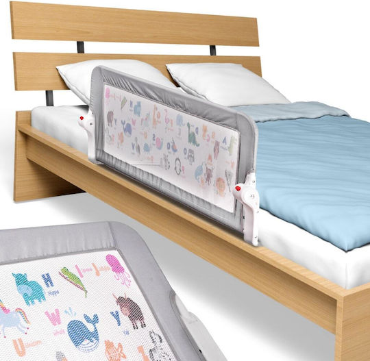 Guimo Pliabil Bară de protecție pentru pat în Culoare Gri 120x14x48εκ. 1buc