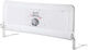 Guimo Foldable Bed Rail Guard from Fabric in White Colour 15x15x65cm