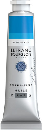 Lefranc & Bourgeois 40ml Artists Oil 904 Series 2 Ocean Blue