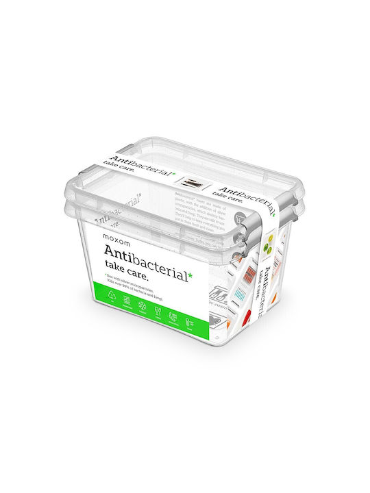 Altom Lunchbox Kunststoff Silber 15x10cm 2Stück