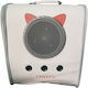 Ventilated Pet Carrying Backpack Ventilated 3 Sides Qlyb-30 White