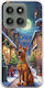 Xmas Cartoons Scooby Doo Motorola Edge 60 Fusion 5g Flexible TPU Transparent Silicone