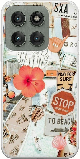 Surfing Motorola Edge 60 Fusion 5G Flexible TPU Transparent Silicone