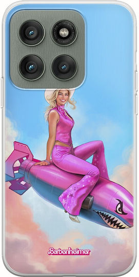 Barbenheimer Motorola Edge 60 Fusion 5G Flexible TPU Durchsichtige Silikonhandyhülle